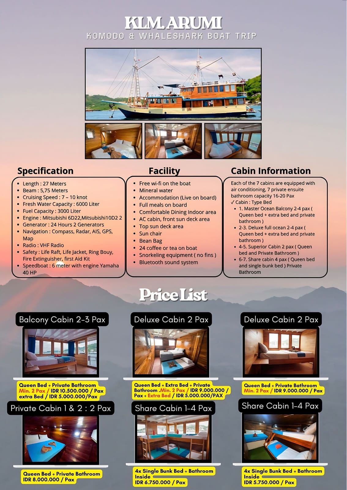 4 days lombok komodo